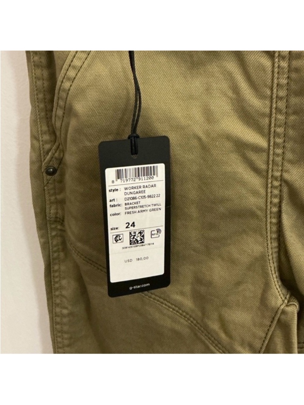 G-Star - Dungaree Radar Overalls - Picture 4 of 6